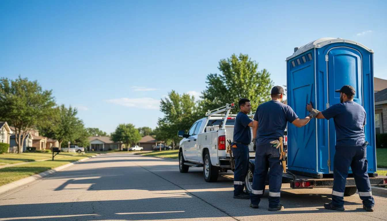 Portable Toilet Rental in Godfrey, IL near me